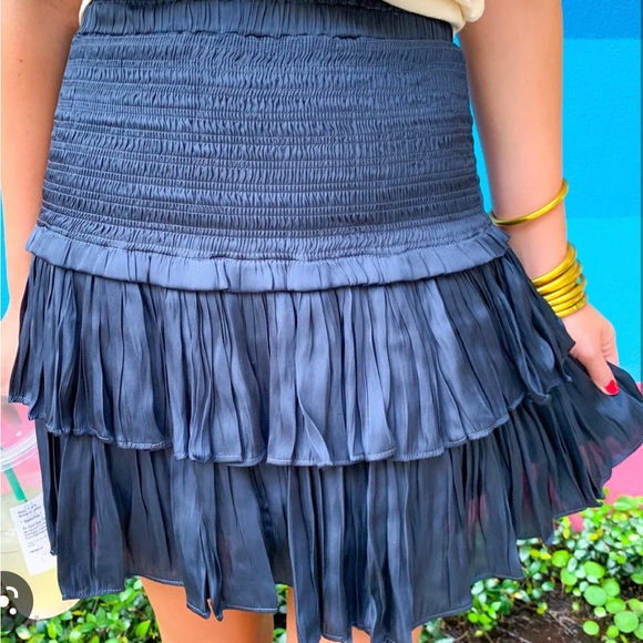 Reset by Jane Skirts Reset By Jane Ruffle Mini Skirt Poshmark